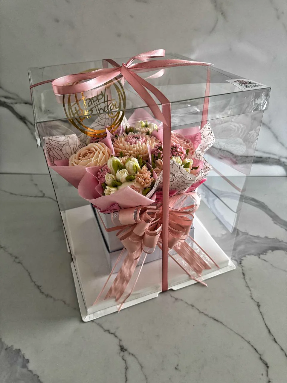 BLUSH - Cupcake Bouquet of 7 - Image 2